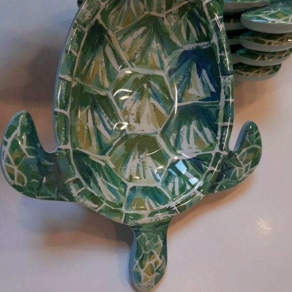 Sigrid Olsen Turtles Melamine Condiment Dishes (SET OF 4) - Picture 3 of 15